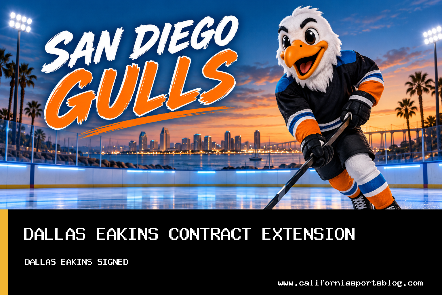 San Diego Gulls Sign Head Coach Dallas Eakins to Multi-Year Extension as Anaheim Ducks Announce Key Staff Updates featured image
