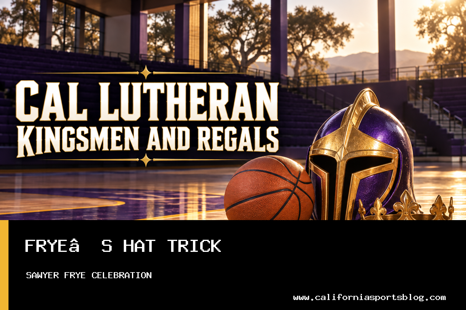 Sawyer Frye Scores Hat Trick to Lead California Lutheran University Women’s Soccer Past University of Redlands 4-1 featured image