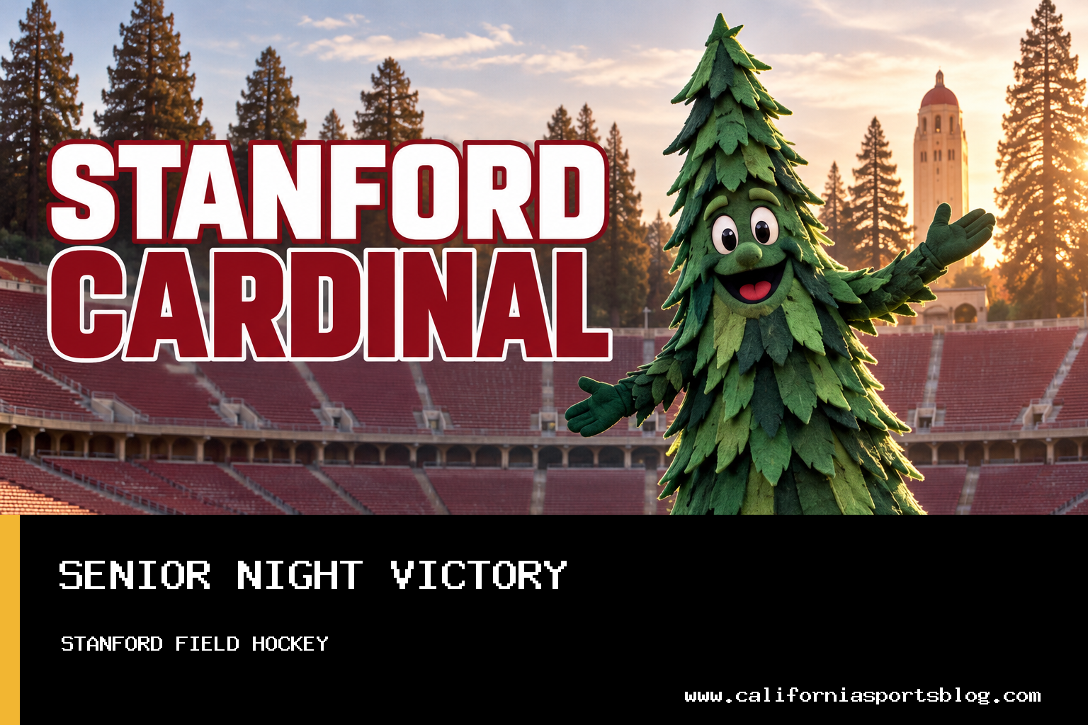 Stanford Cardinal Women's Field Hockey Tops No. 17 Cal 2-1 on Senior Night Behind Star Horlock's Three-Point Effort featured image