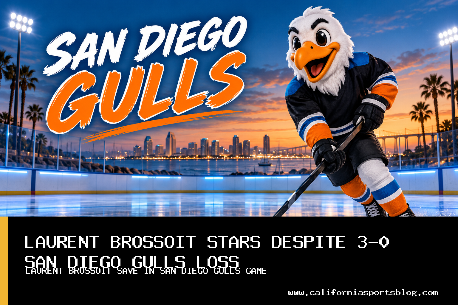 Tucson Roadrunners Shut Out San Diego Gulls 3-0 at Tucson Convention Center Arena featured image