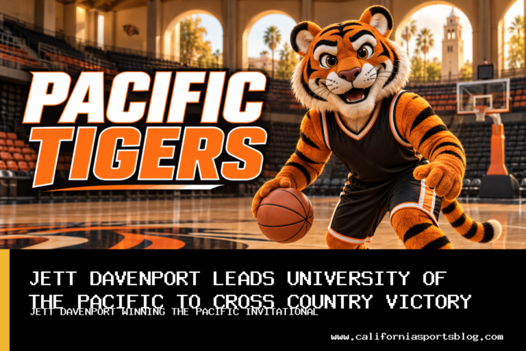 University of the Pacific Men's Cross Country Team Wins Pacific Invitational at Micke Grove Golf Course featured image